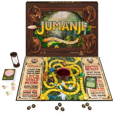 Jumanji:  The Role-Playing Adventure Game Where Every Roll Leads to Mayhem and Laughter!